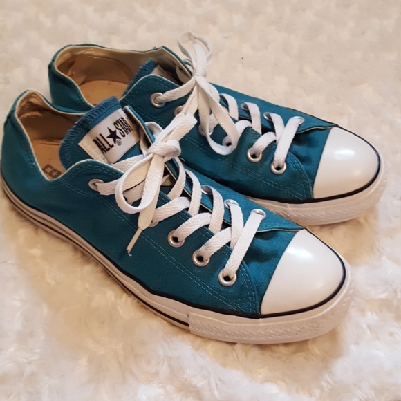 dark teal converse